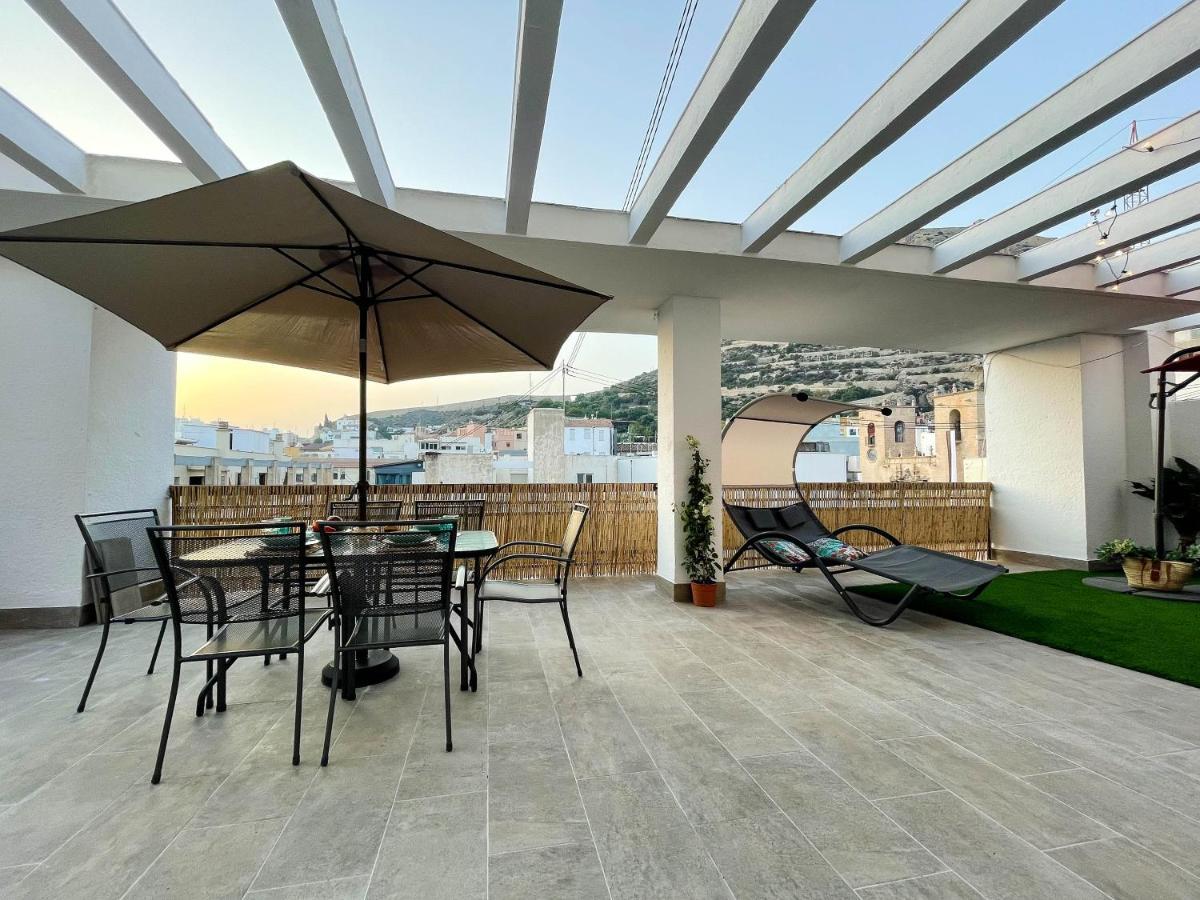 La Terraza. Vistas Al Castillo A 1 Min. De La Playa Аликанте Экстерьер фото