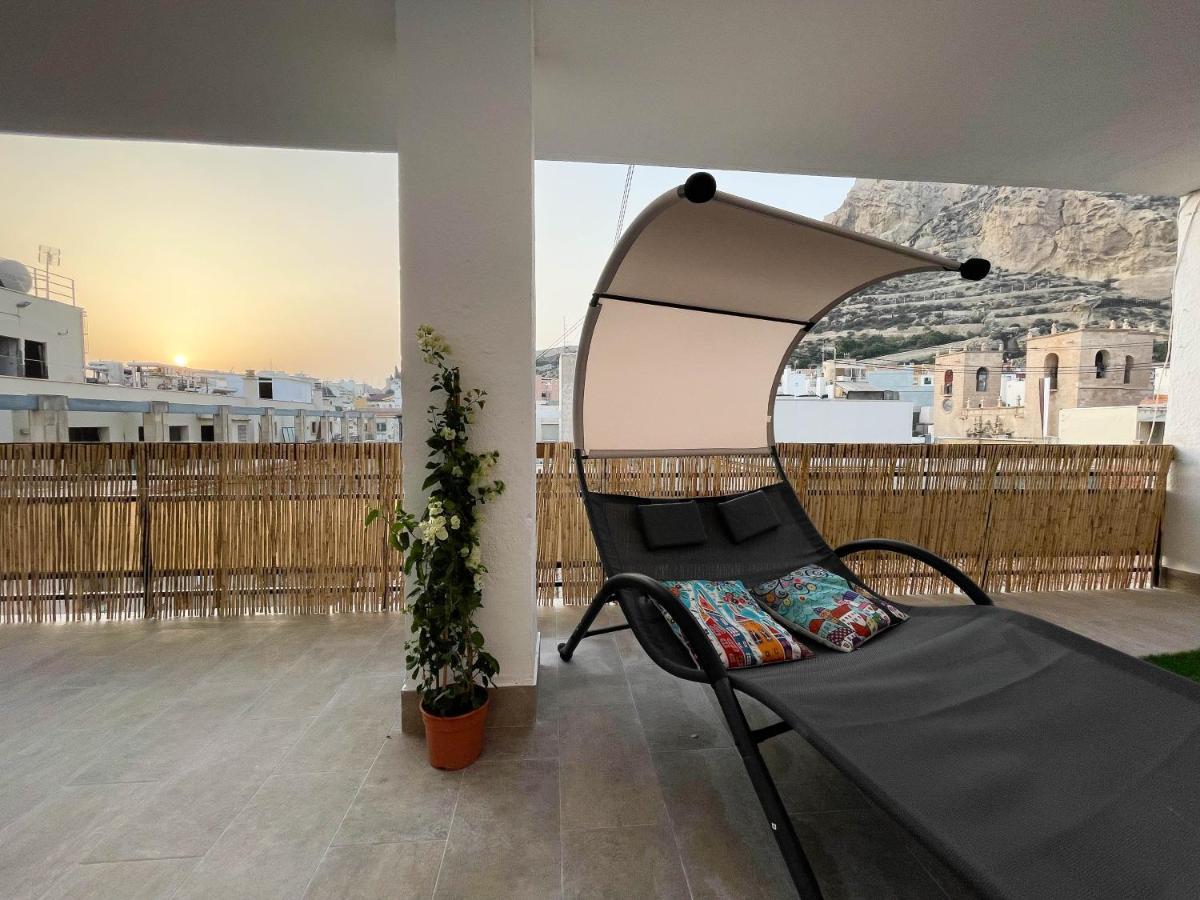 La Terraza. Vistas Al Castillo A 1 Min. De La Playa Аликанте Экстерьер фото